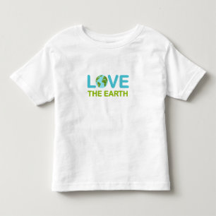 Liebe des Earth Earth Day Kleinkind T-shirt