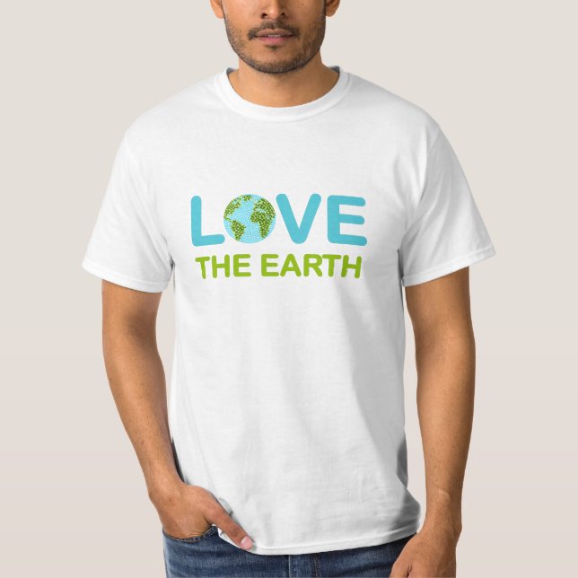 Liebe des Earth Earth Day T-Shirt (Vorderseite)
