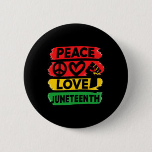 Liebe des Friedens 19. Juni 1865 Männer Frauen Kin Button