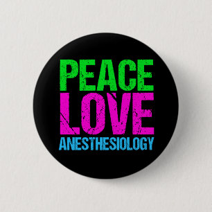 Liebe des Friedens Button