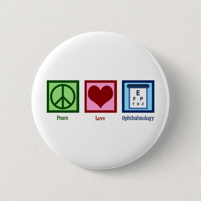 Liebe des Friedens Button (Vorderseite)
