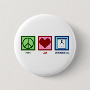 Liebe des Friedens Button
