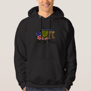 Liebe des Friedens Erinnern Sie sich an den Kampfs Hoodie