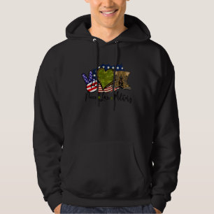 Liebe des Friedens Erinnern Sie sich an den Kampfs Hoodie