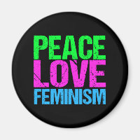 Liebe des Friedens Feminismus