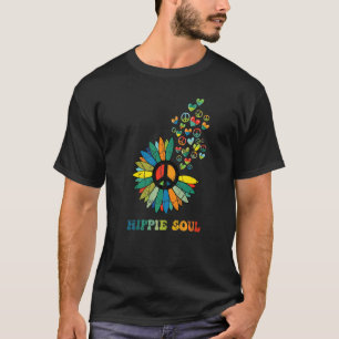 Liebe des Friedens Freiheit Hippie Soul 60er 70er T-Shirt