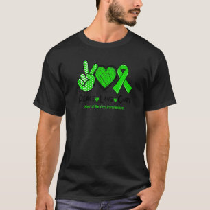 Liebe des Friedens heilen psychische Gesundheitsbe T-Shirt