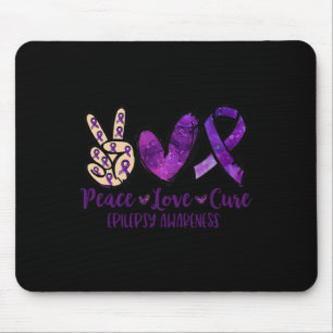 Liebe des Friedens heilt Überdosierung Mousepad