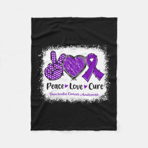 Liebe des Friedens Heilung der Bauchspeicheldrüsen Fleecedecke