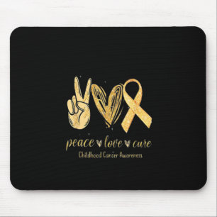 Liebe des Friedens Heilung der Krebserkrankung bei Mousepad