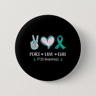 Liebe des Friedens Heilung des Drucks Stressstörun Button