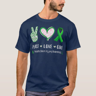 Liebe des Friedens Heilung Traumatisches Hirnverle T-Shirt