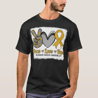 Liebe des Friedens Hoffnung Krebserkrankung im Kin T-Shirt