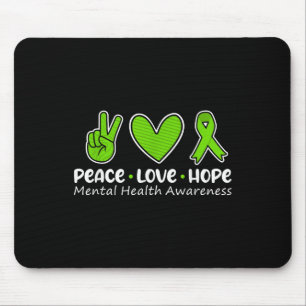 Liebe des Friedens hofft, dass die psychische Gesu Mousepad