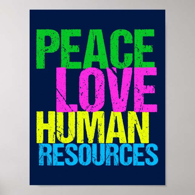 Liebe des Friedens Humanressourcen Poster (Vorne)