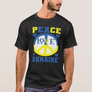 Liebe des Friedens in der Ukraine - Unterstützung T-Shirt