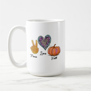Liebe des Friedens Kaffeetasse