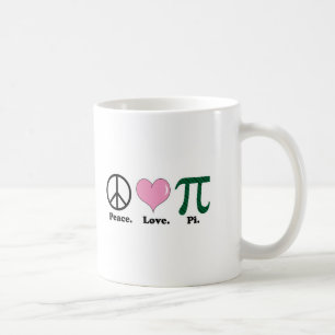 Liebe des Friedens Kaffeetasse