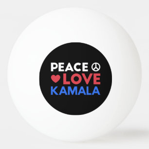 Liebe des Friedens Kamala I - Kamala Harris für de Tischtennisball