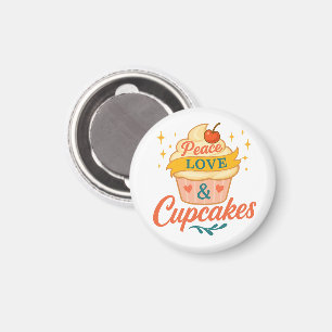 Liebe des Friedens Magnet