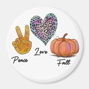 Liebe des Friedens Magnet