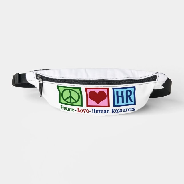 Liebe des Friedens Personal Bauchtasche (Vorderseite)