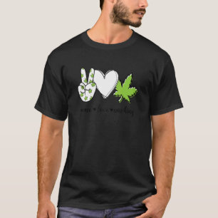Liebe des Friedens - Rauchen - Handzeichen - Rauch T-Shirt