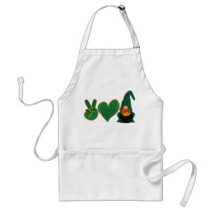 Liebe des Friedens St Patrick's Day Sublimation Schürze