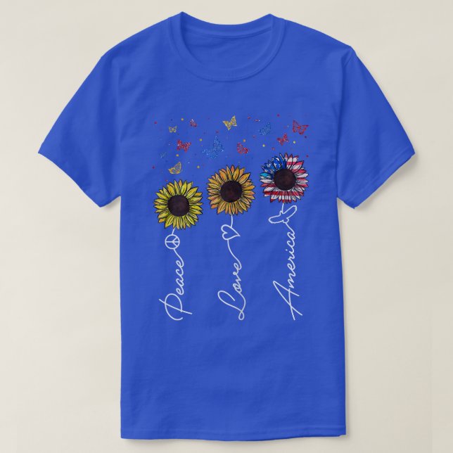 Liebe des Friedens  T-Shirt (Design vorne)