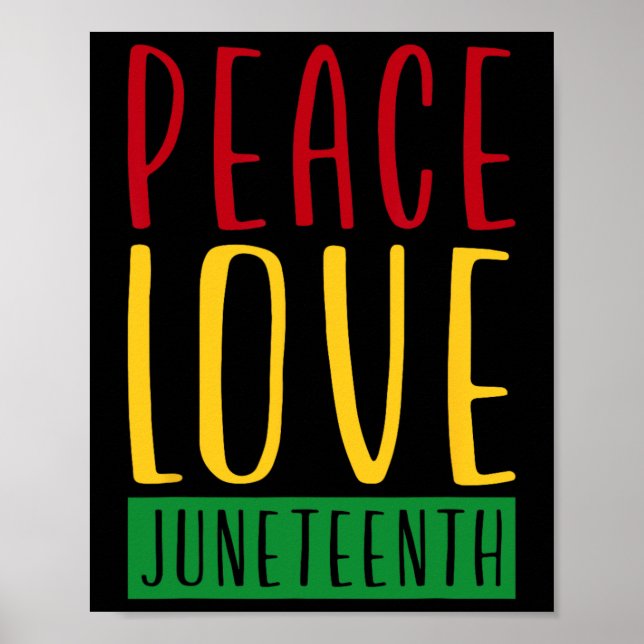 Liebe des Friedens und 19. Juni 19. Poster (Vorne)
