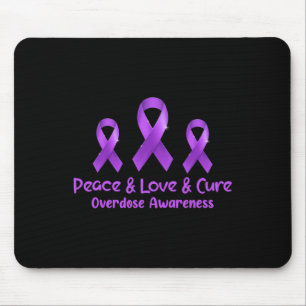 Liebe des Friedens und Heilung einer Opioid-Überdo Mousepad