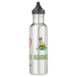 Liebe des Friedens und Wissenschaft mit Individuel Edelstahlflasche