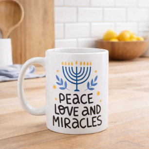Liebe des Friedens und Wunder Kaffeetasse