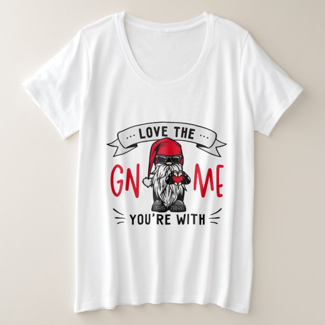 Liebe des Genoms mit mir Frauen Große Größe T-Shirt (Design vorne)