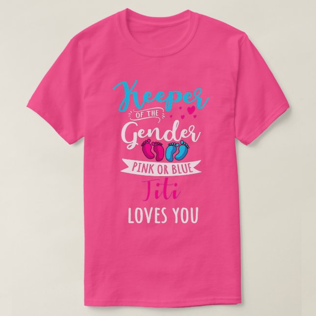 Liebe des Geschlechts Titi Ihr Baby Duschkabine T-Shirt (Design vorne)