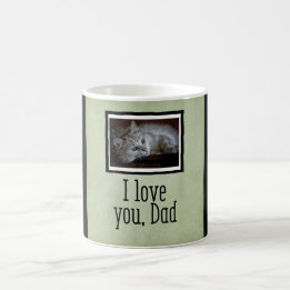 Liebe des Grün-I Sie, Vater-kundenspezifische Kaffeetasse