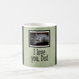 Liebe des Grün-I Sie, Vater-kundenspezifische Kaffeetasse