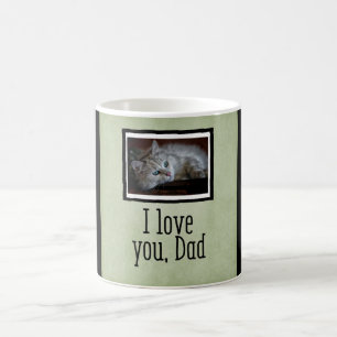 Liebe des Grün-I Sie, Vater-kundenspezifische Kaffeetasse