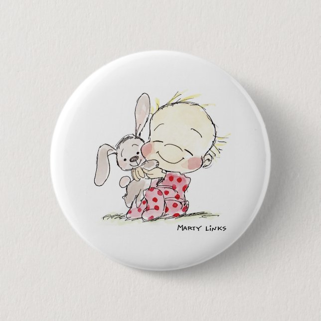 Liebe des Häschen-EAS-007! Button (Vorderseite)