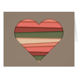 Liebe des Herzens Gestreifter Valentinstag