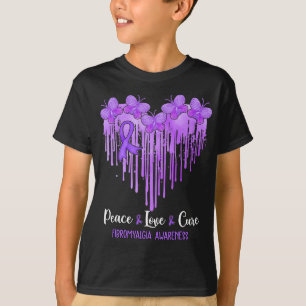 Liebe des Herzens Heilung Fibromyalgie Bewusstsein T-Shirt