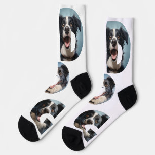 Liebe des Hundes I cot out Bilder Socken