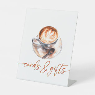 Liebe des Kaffees ist das Zeichen für das Brennen Sockelschild