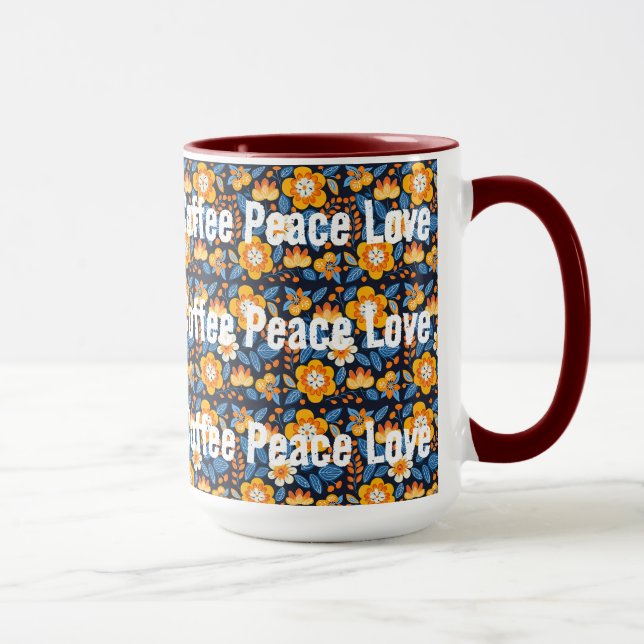 Liebe des Kaffees Tasse (Rechts)