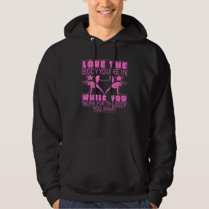 Liebe des Körpers, in dem man sich befindet, währe Hoodie