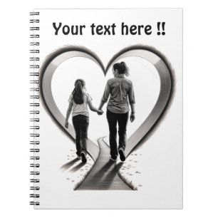 Liebe des Muttertages Notizblock