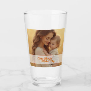 Liebe des Muttertags - Ein Augenblick reiner Freud Glas