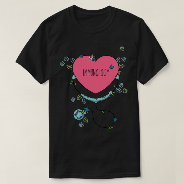 Liebe des Niedlichen Immunsystems T-Shirt (Design vorne)
