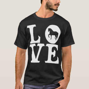 Liebe des Pferdes T-Shirt