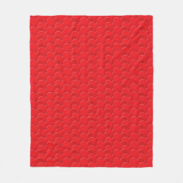 Liebe des Roten Herzens Valentinstag Fleecedecke